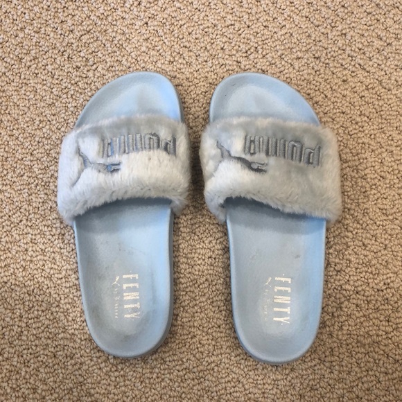 puma furry slides home